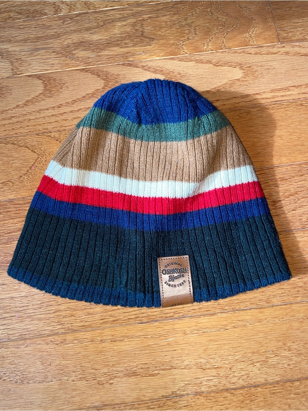 OshKosh B'gosh toddler kids' ribbed knit striped beanie